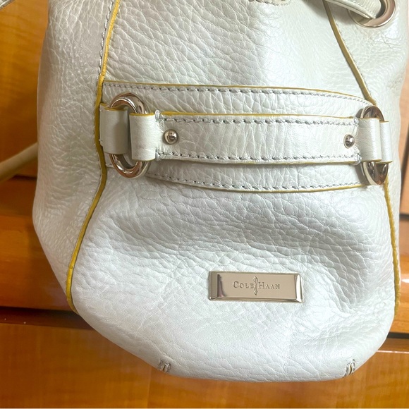 Cole Haan Leather Satchel - Picture 3 of 11